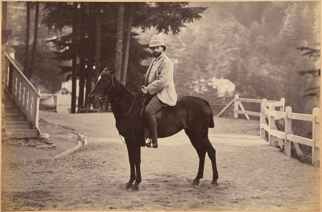 M. Nowell, Shimla (recto, en bas) - Raja Deen Dayal