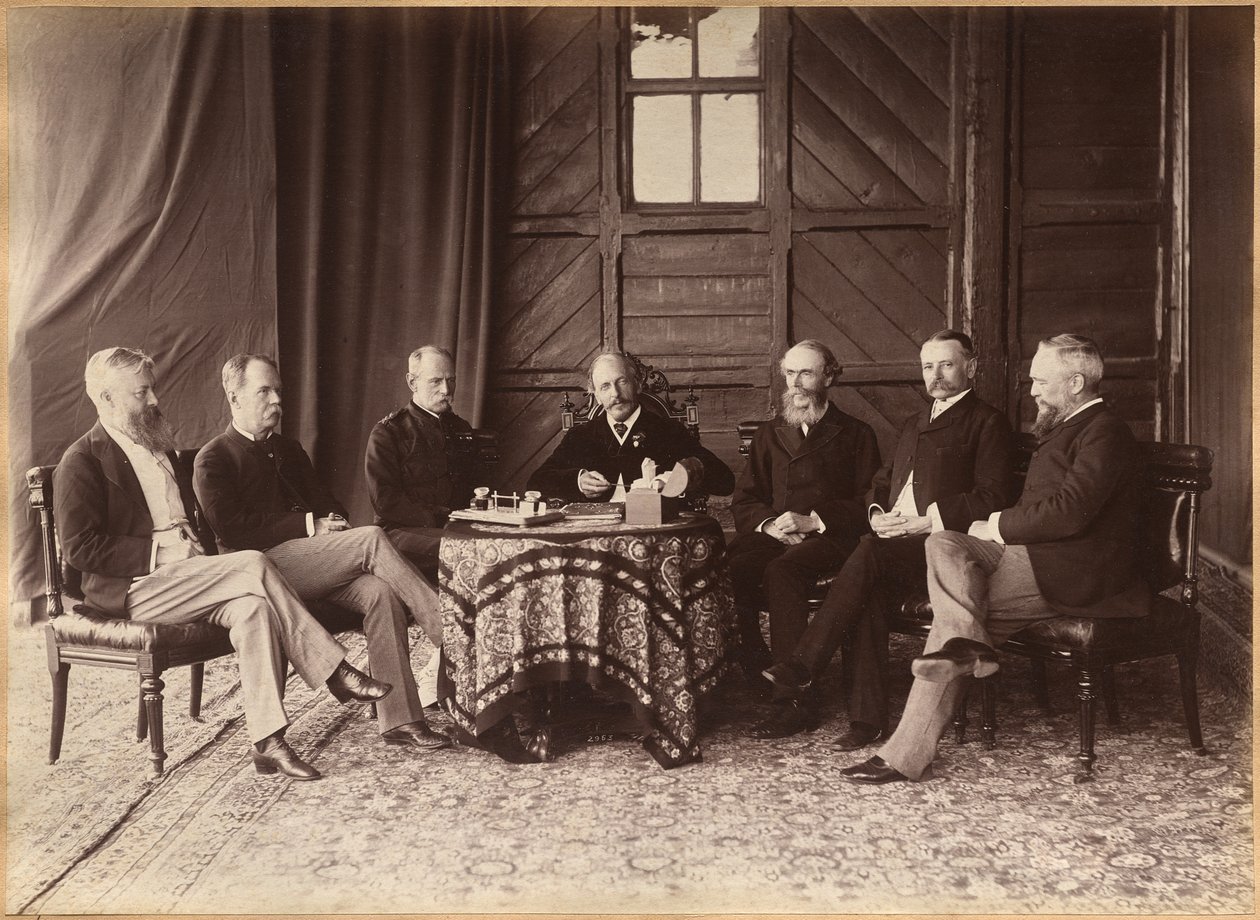 Le Conseil vice-royal - Raja Deen Dayal