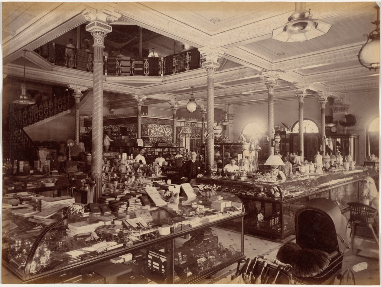 Magasin de Treacher and Co. dans le fort, Bombay - Raja Deen Dayal