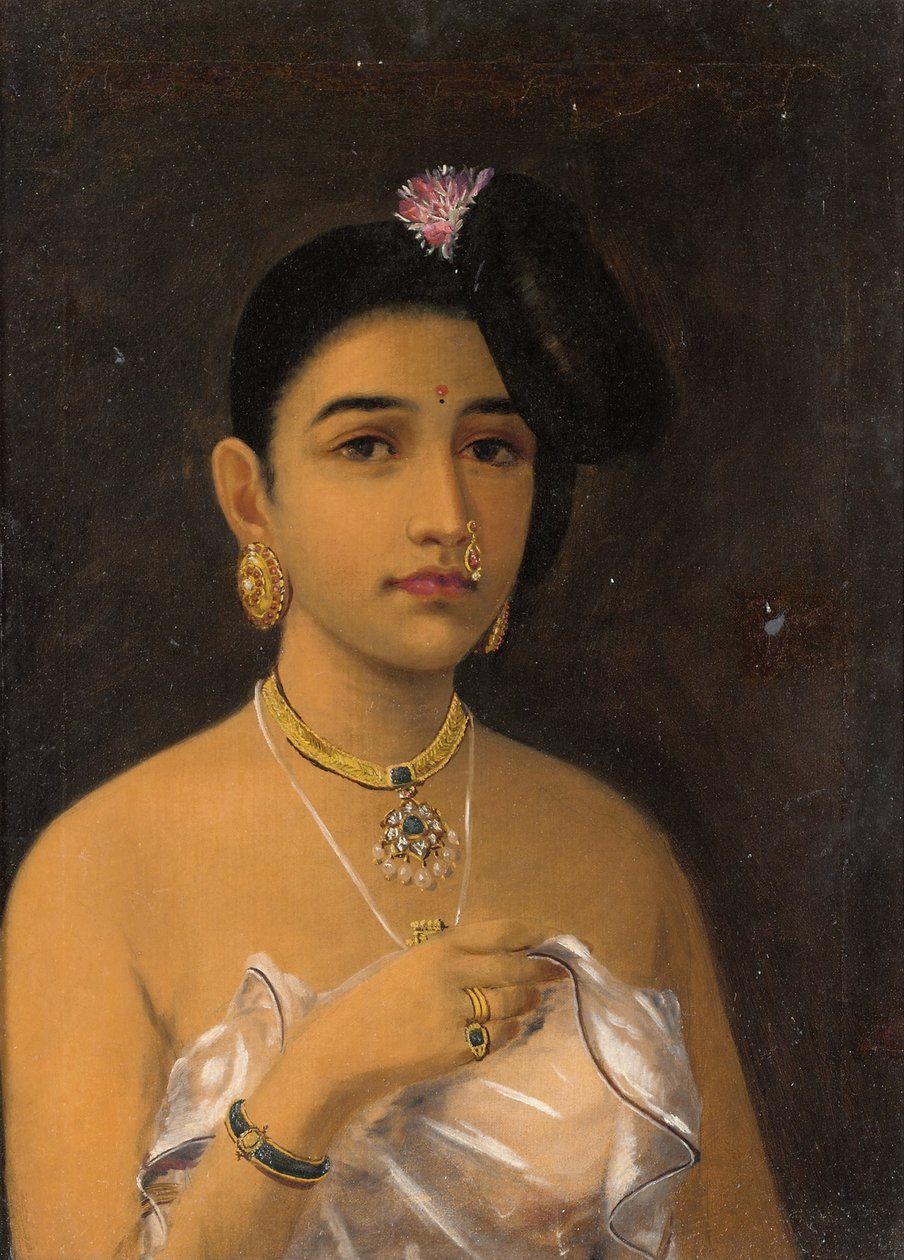Malabar Beauty, de Raja Ravi Varma - Raja Ravi Varma