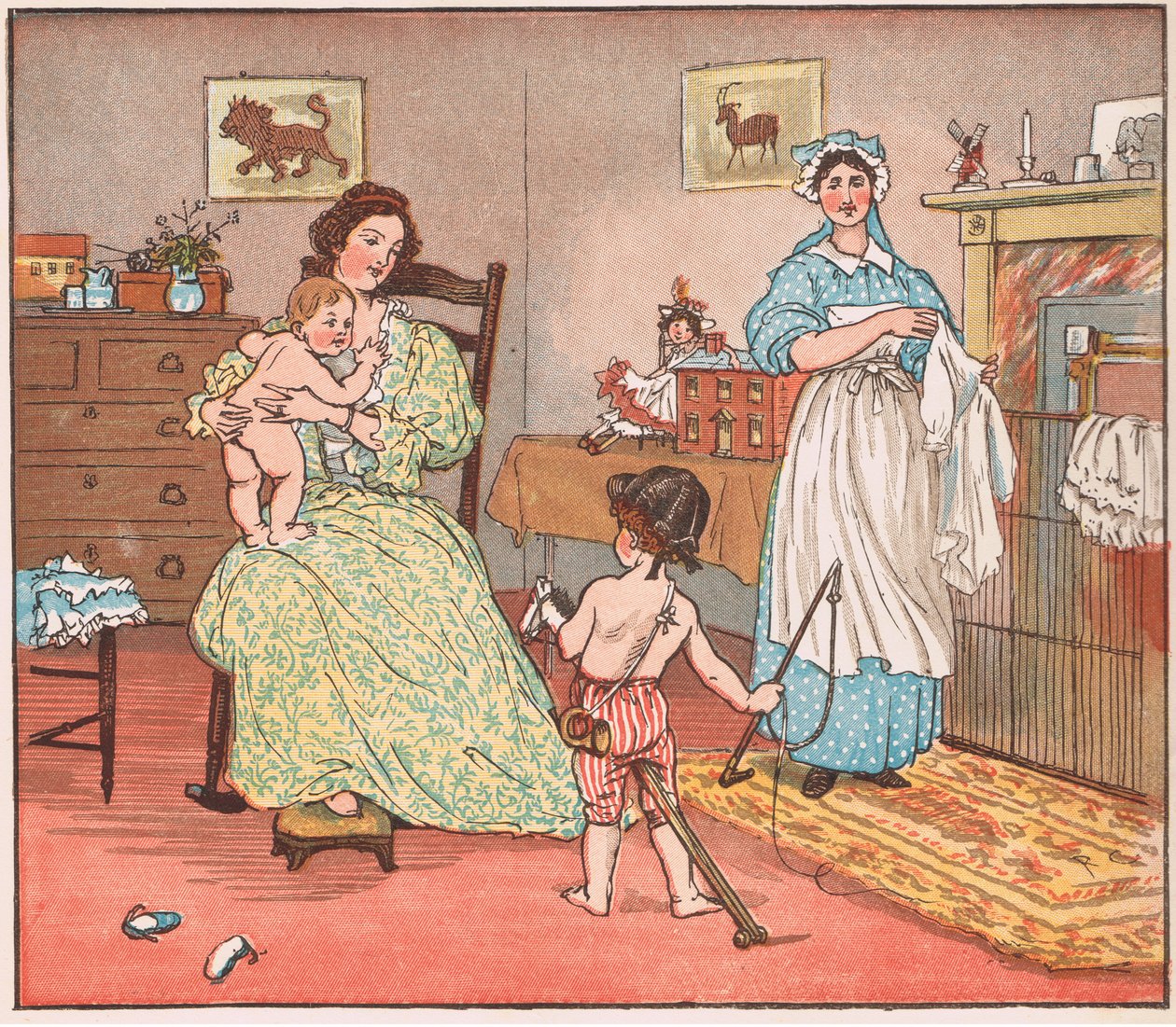 Bye baby Bunting - Randolph Caldecott
