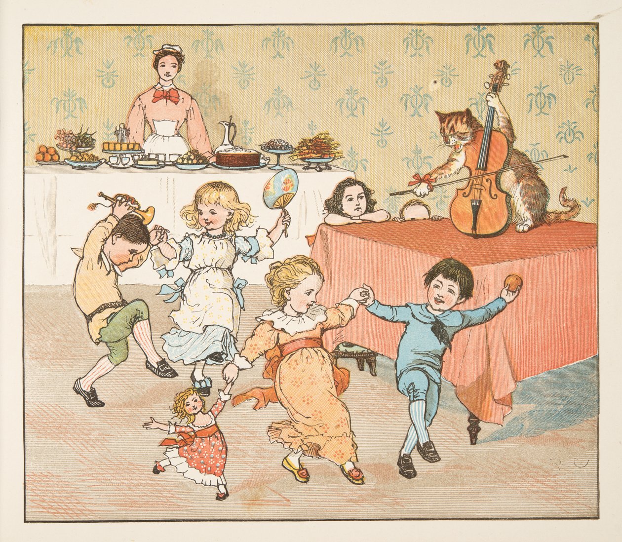Hey, diddle, diddle, du The Hey Diddle Diddle Picture Book, pub.1882 - Randolph Caldecott