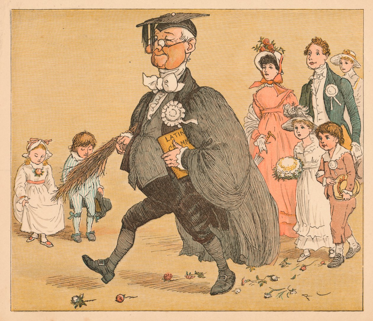 Le grand Panjandrum lui-même, vers 1885, 1934 - Randolph Caldecott