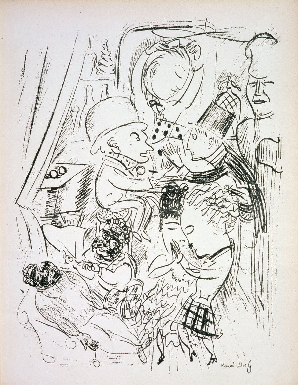 Le Boeuf sur le Toit ou The Nothing Doing Bar, Darius Milhaud Instrumental Music - Raoul Dufy