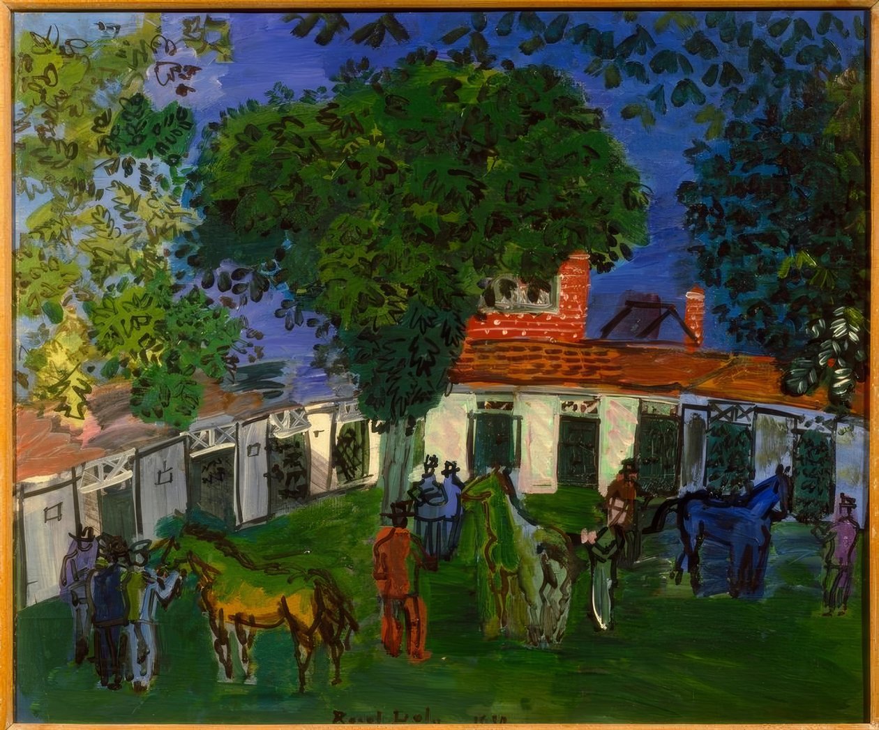 Paddock - Raoul Dufy