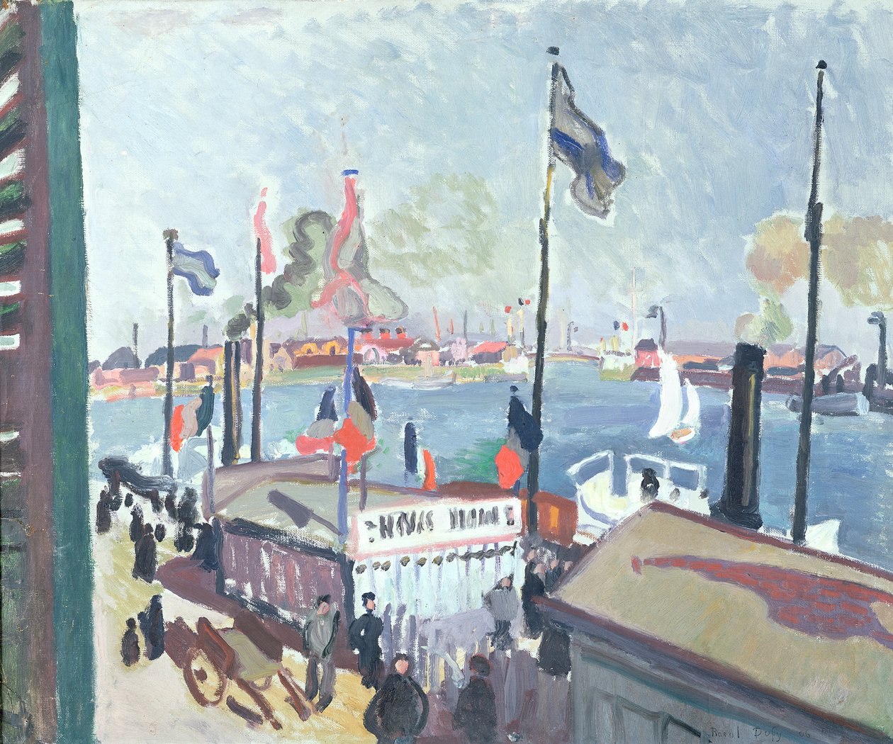 Le port du Havre - Raoul Dufy