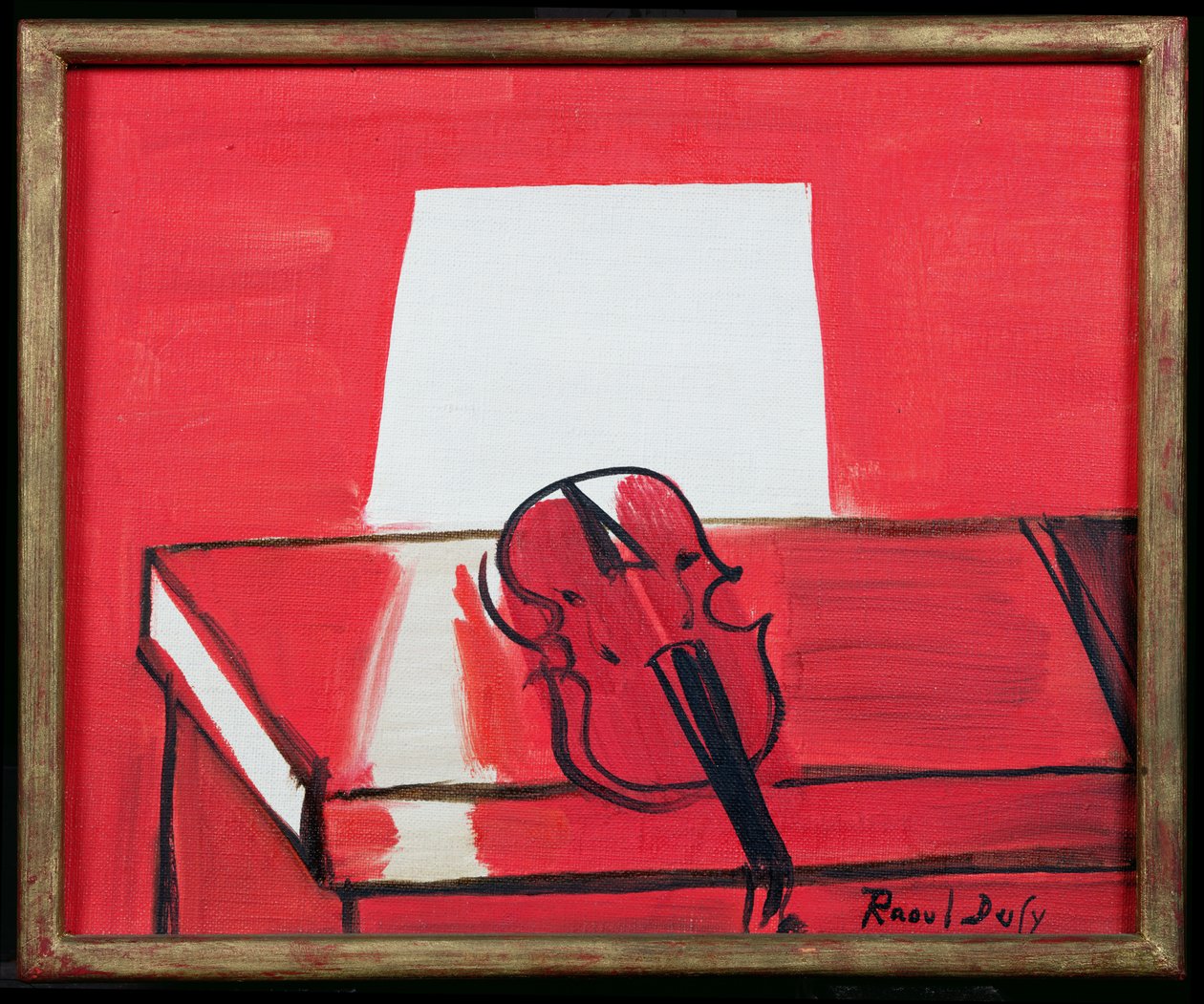 Le violon rouge - Raoul Dufy