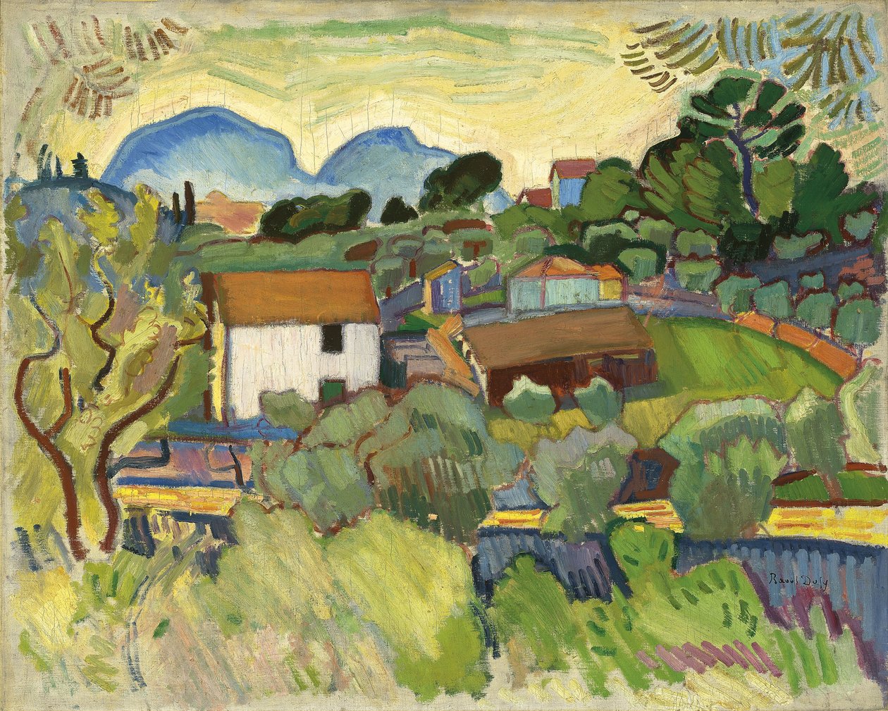Le fleuve - Raoul Dufy