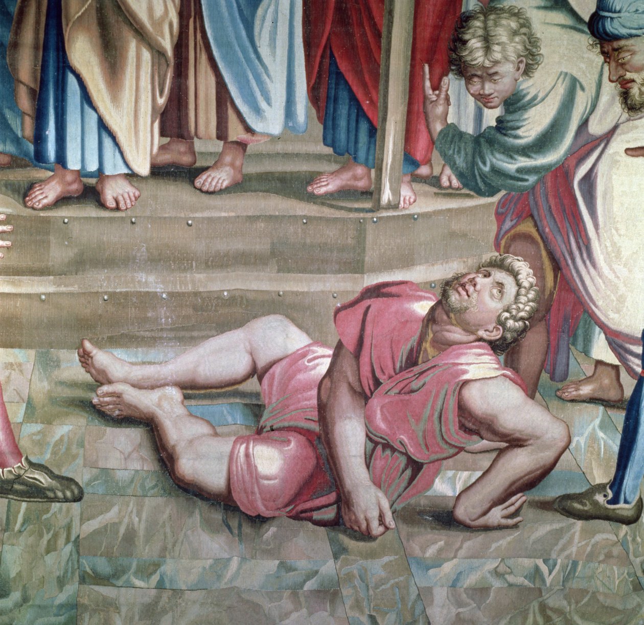 Tapisserie représentant les Actes des Apôtres, la mort d