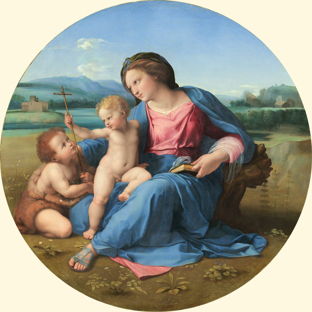 La Madone Alba, vers 1510 - Raffaello Sanzio Raphael