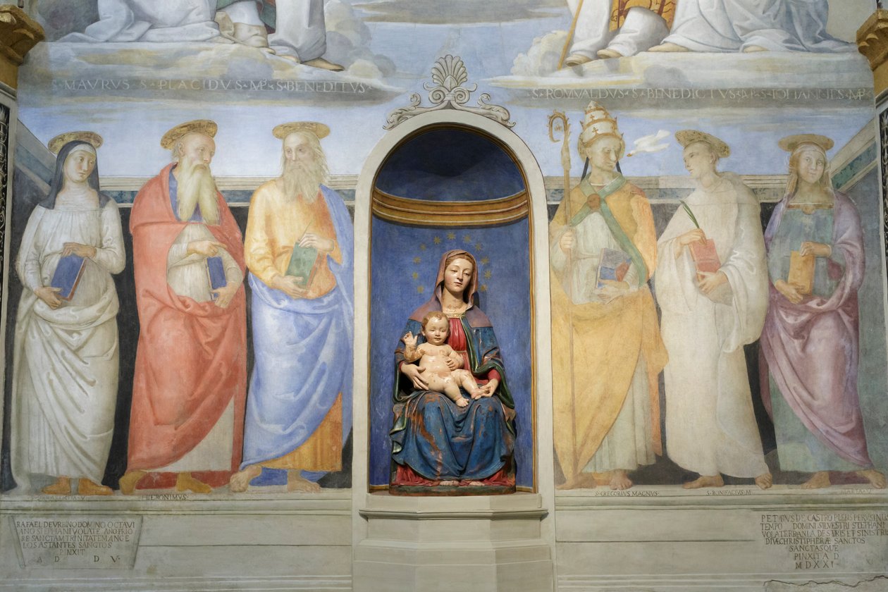 Trinité, bénédictins et saints camaldules - Raphael (1483-1520)