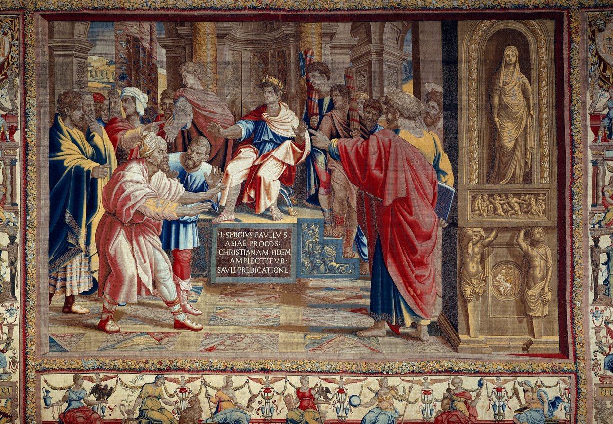 Vie des apôtres Pierre et Paul : « la punition de Barjesu (Elymas) magicien juif qui s