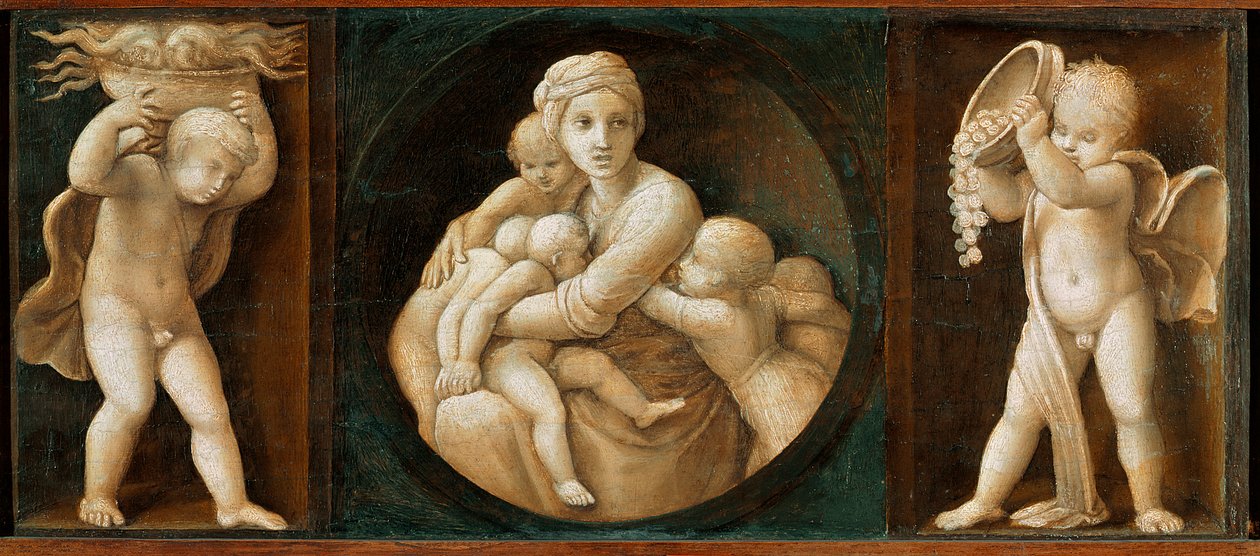 Charité, prédelle du retable Baglioni - Raphael (1483-1520)
