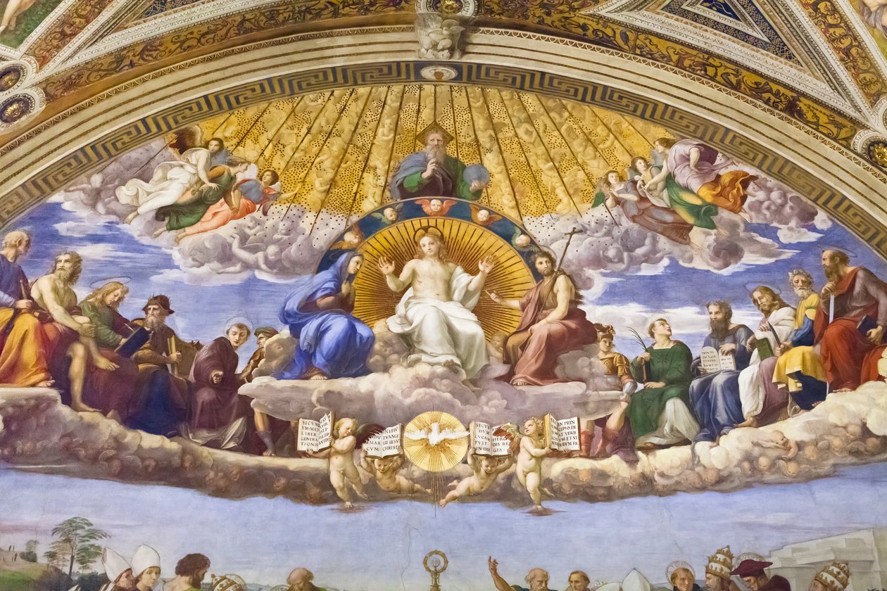 Dispute du Saint-Sacrement (détail) - Raphael (1483 1520)