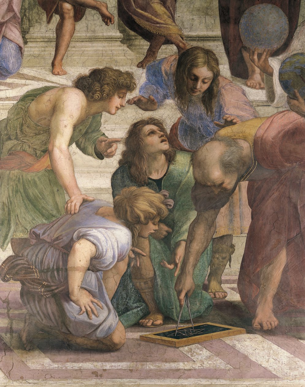 Euclide dessinant l