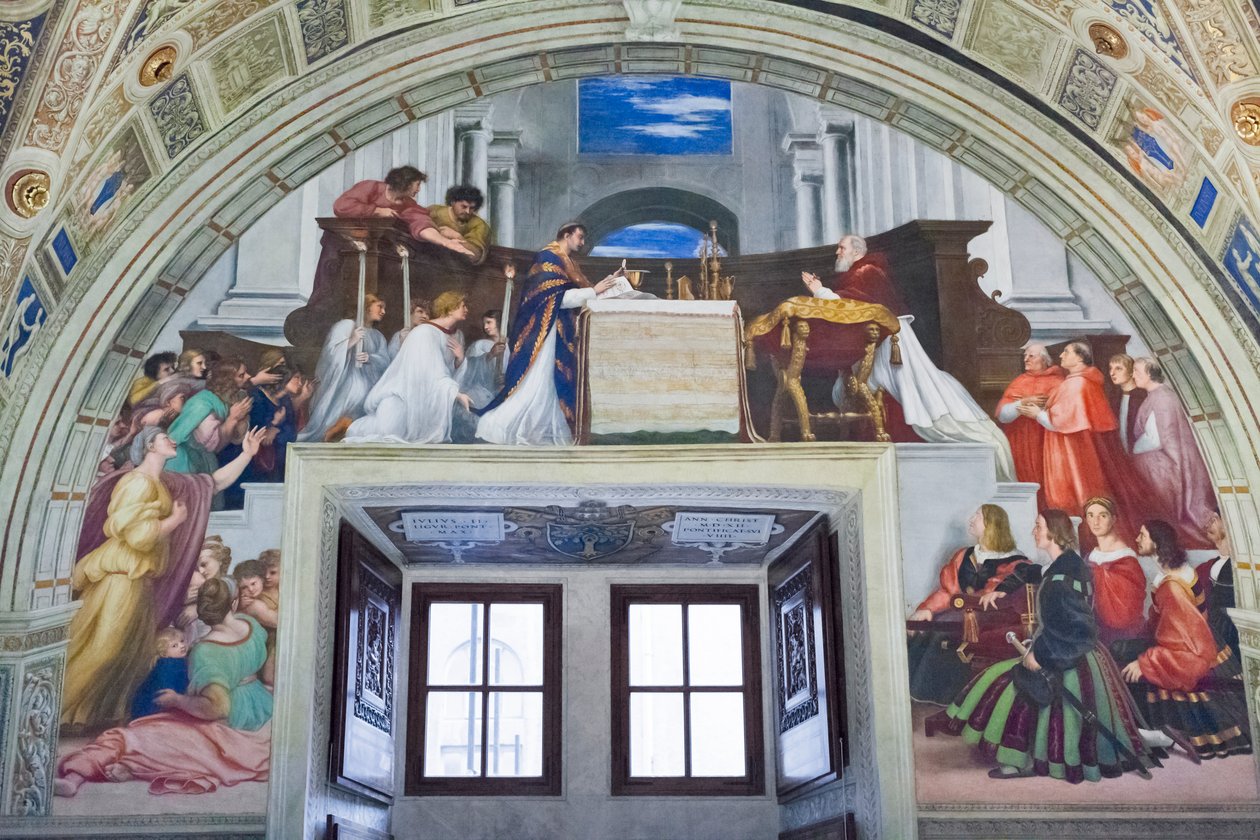 La Messe à Bolsena, salle d