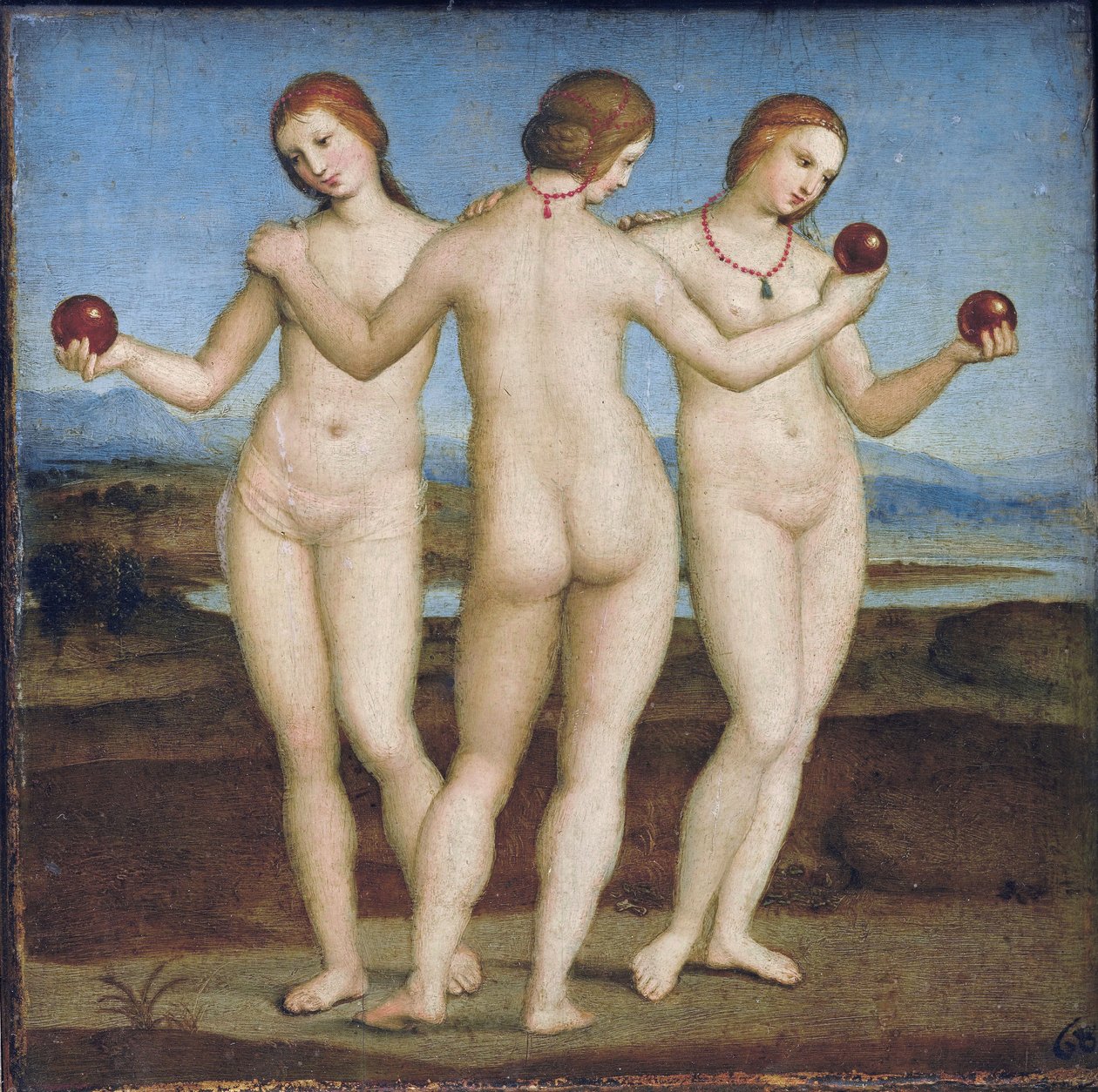 Les Trois Grâces - Raphael