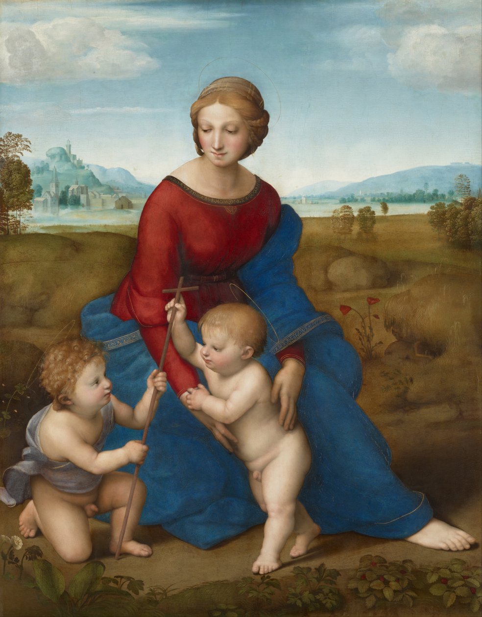 Madone dans le pré - Raphael
