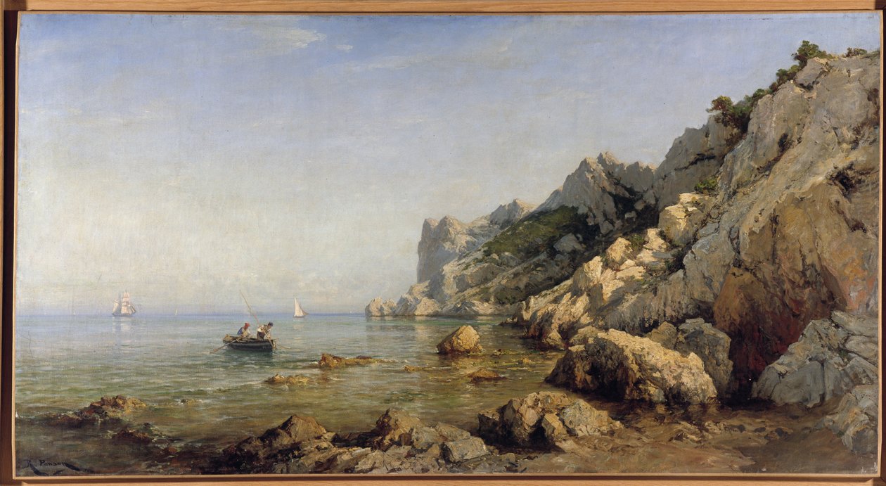 La côte des Calanques de Sormiou près de Marseille - Raphael Luc Ponson