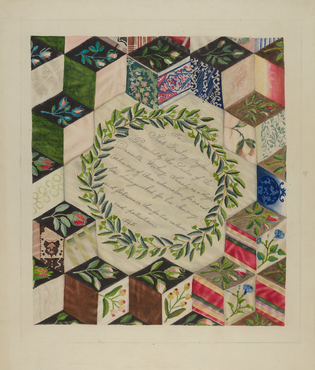Courtepointe en patchwork - Ray Price