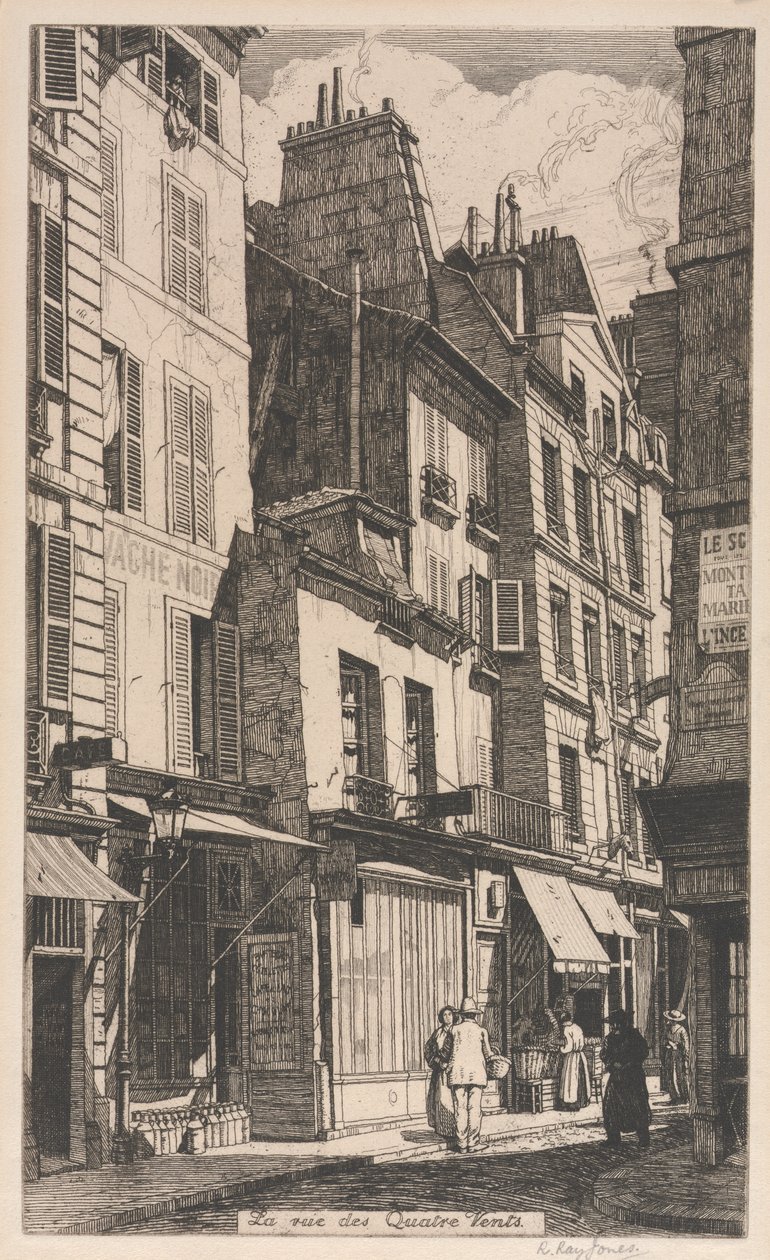 La rue des Quatre Vents - Raymond Ray Jones