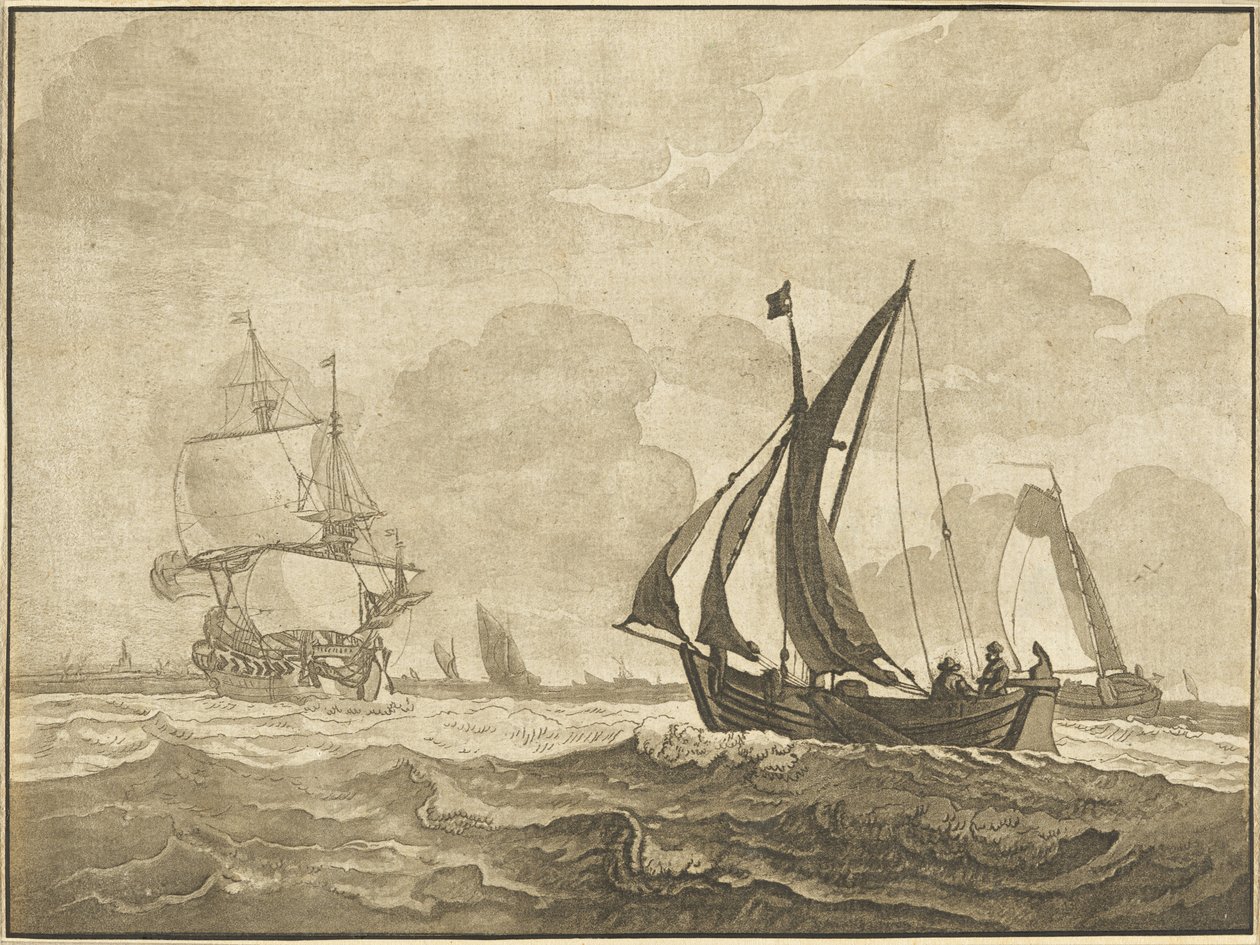Paysage Marin - Regina Schönecker after Wigerus Vitringa