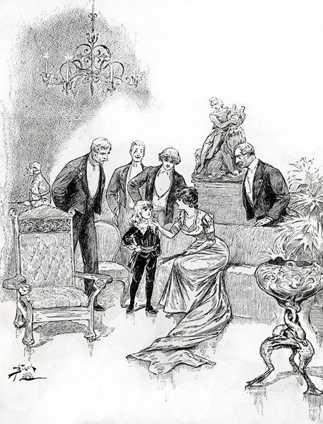 Illustration pour Little Lord Fauntleroy (gravure) - Reginald Bathurst Birch