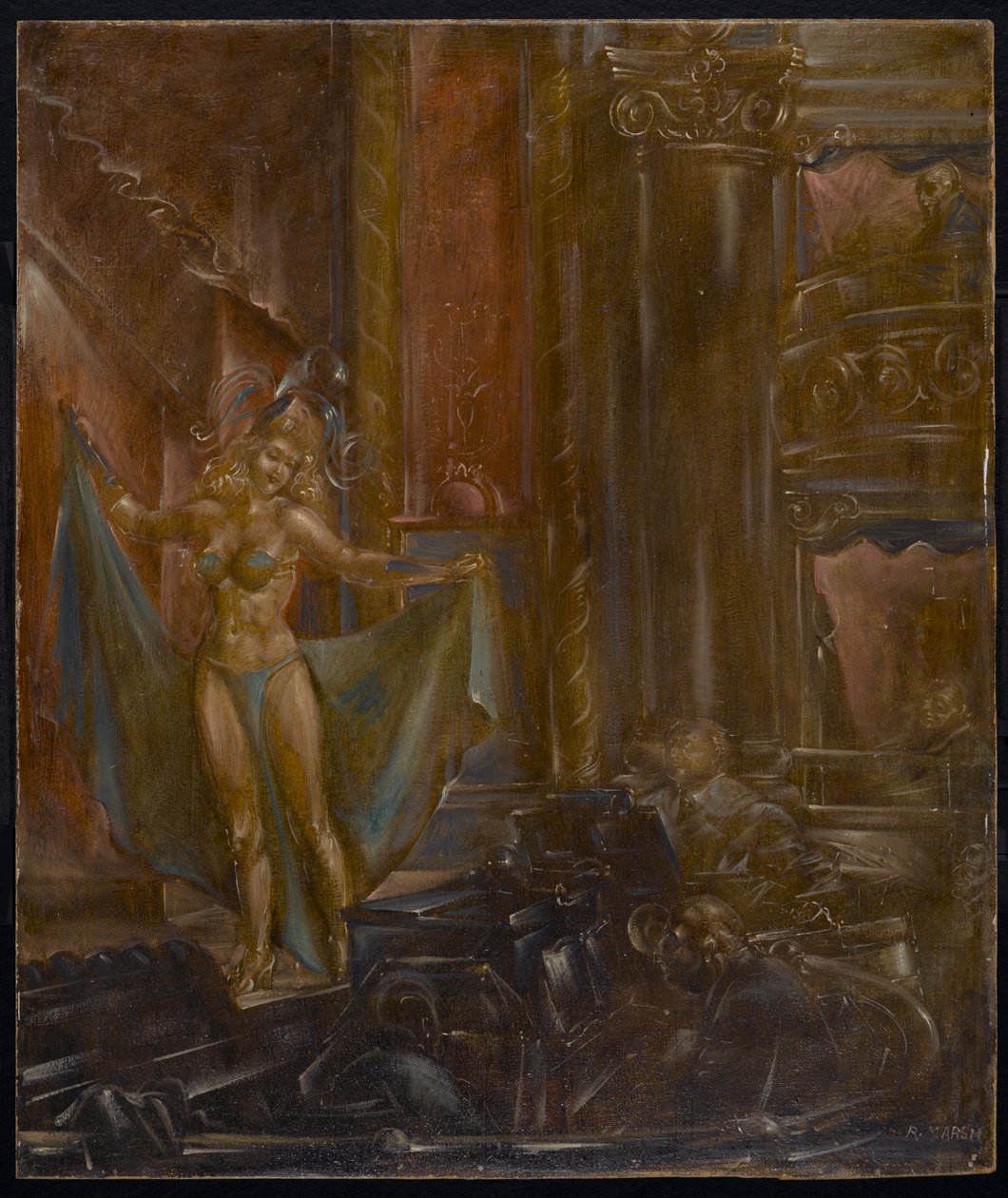 Burlesque - Reginald Marsh