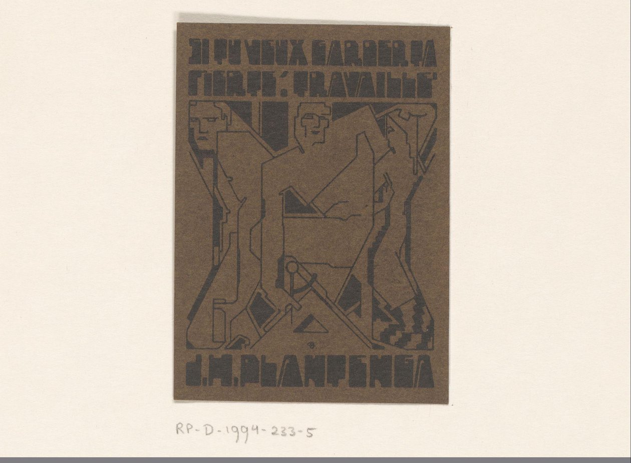Ex libris de J.H. Plantenga - Reijer Stolk