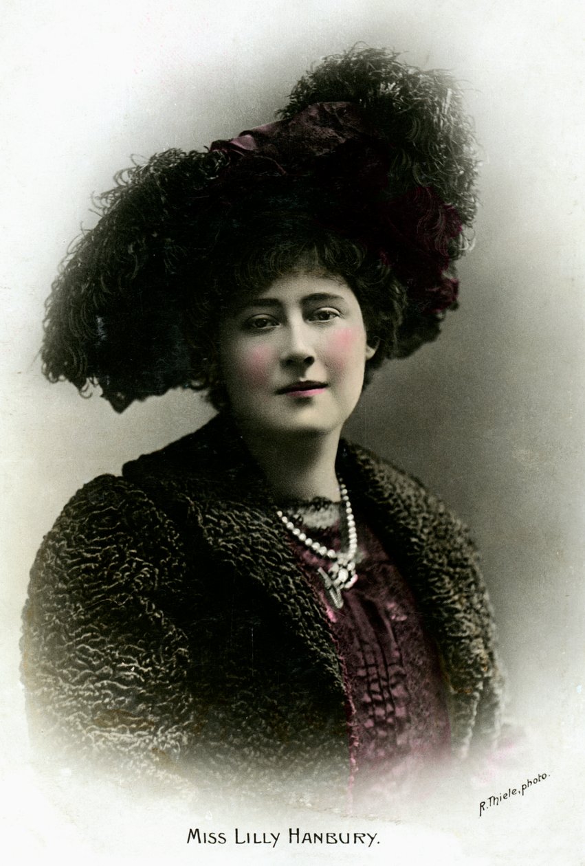 Lily Hanbury, actrice anglaise - Reinhold Thiele
