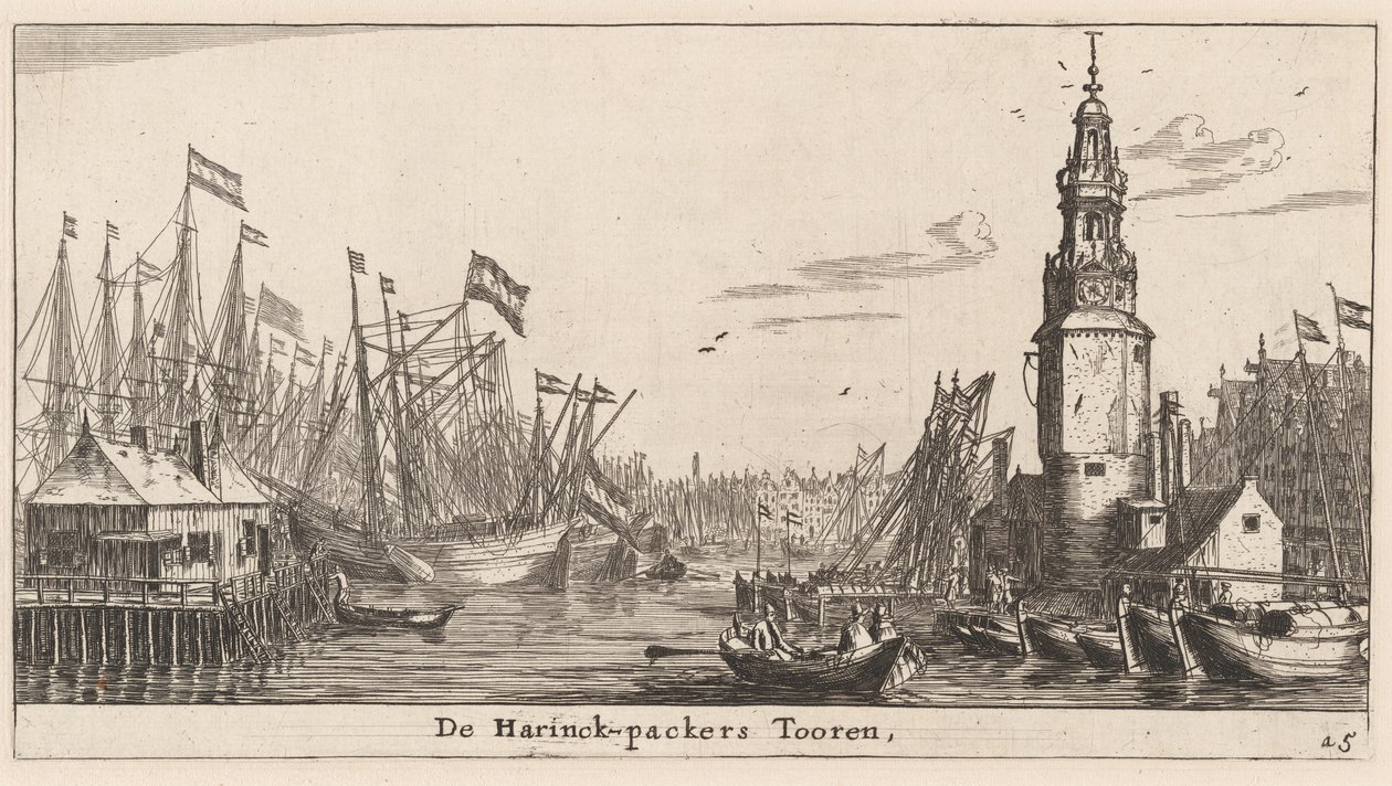 La tour Haringpakkers à Amsterdam - Reinier Nooms, called Zeeman