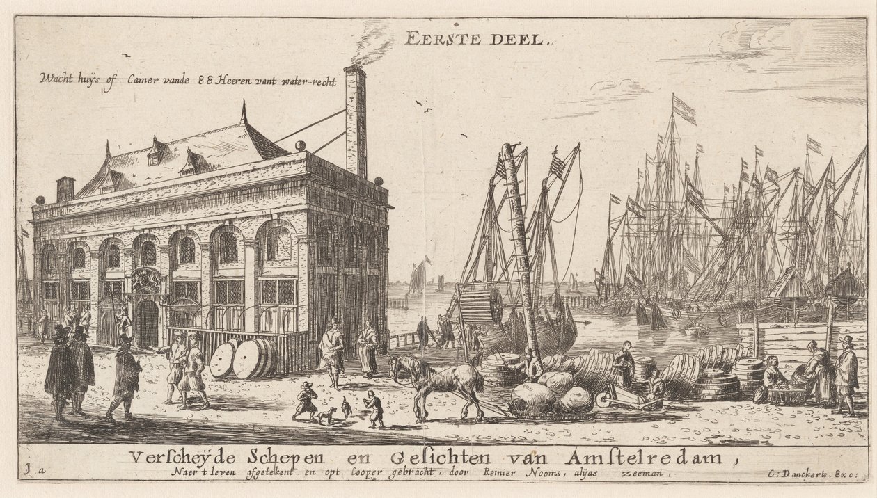 Vue du port d