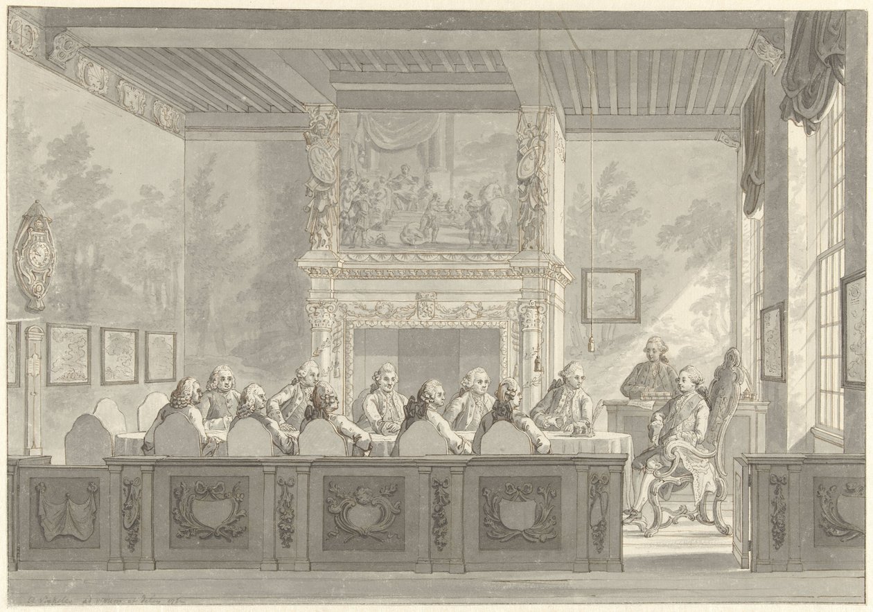 Prise de siège du Prince Guillaume V au Collège de l