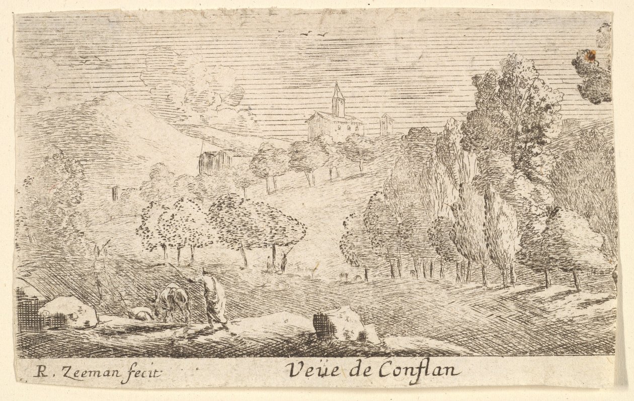 Vue de Conflans - Reinier Zeeman