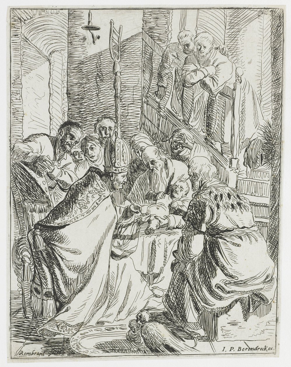 La circoncision du Christ - Rembrandt van Rijn