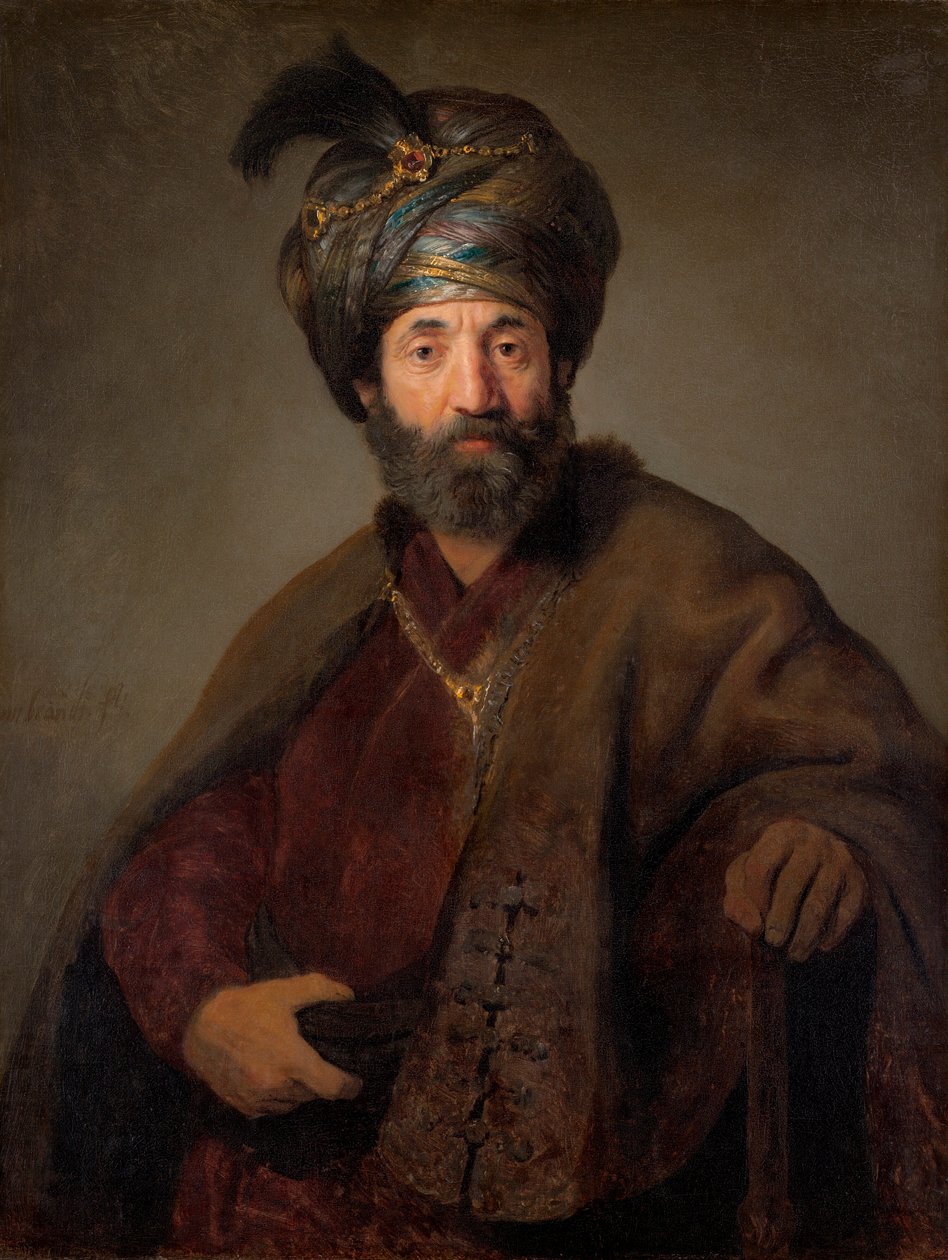 Homme en costume oriental - Rembrandt van Rijn