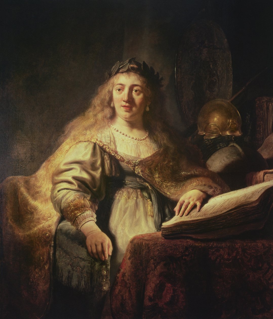 Saskia en Minerve - Rembrandt van Rijn