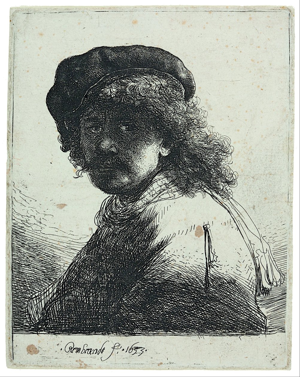 Autoportrait - Rembrandt van Rijn