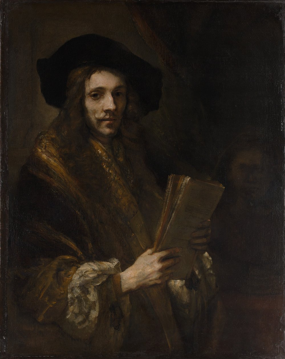 Le commissaire-priseur - Rembrandt van Rijn