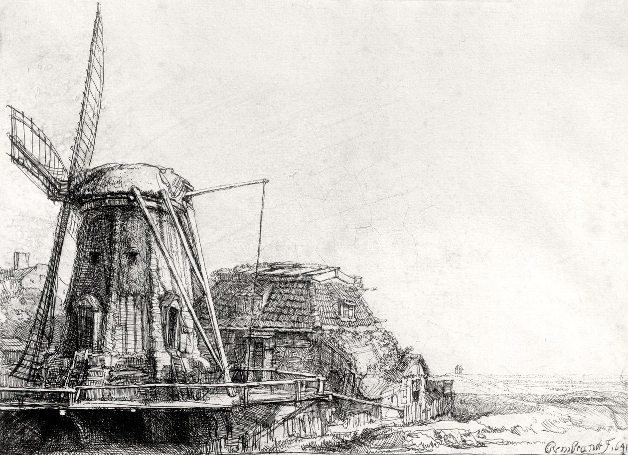 Le Moulin, 1641 - Rembrandt van Rijn