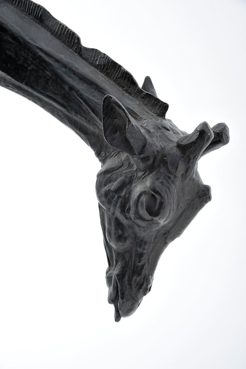 Grande girafe avec tête baissée, modelée 1909-10, coulée avant 1913 - Rembrandt Bugatti