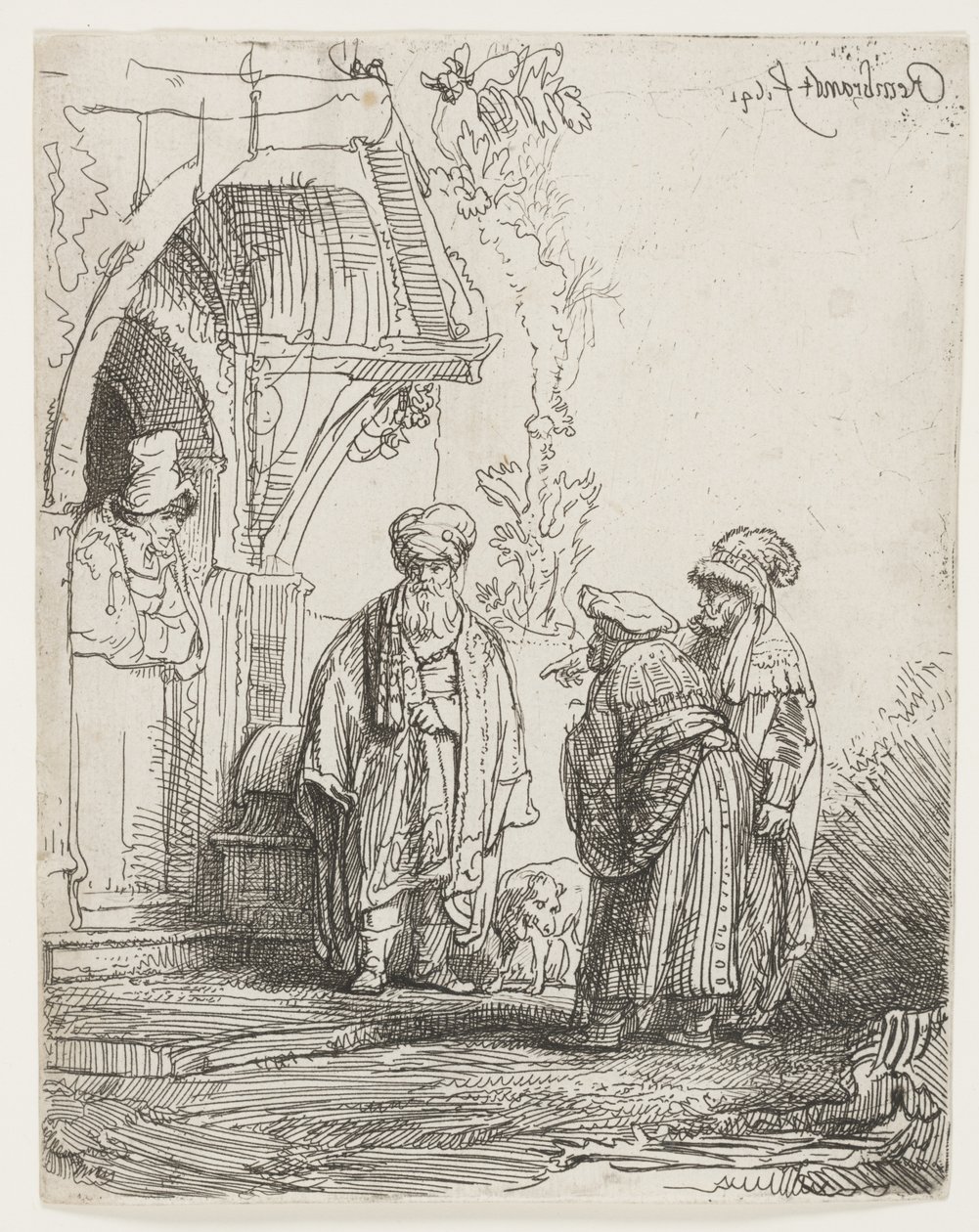 Jacob et Laban - Rembrandt van Rijn