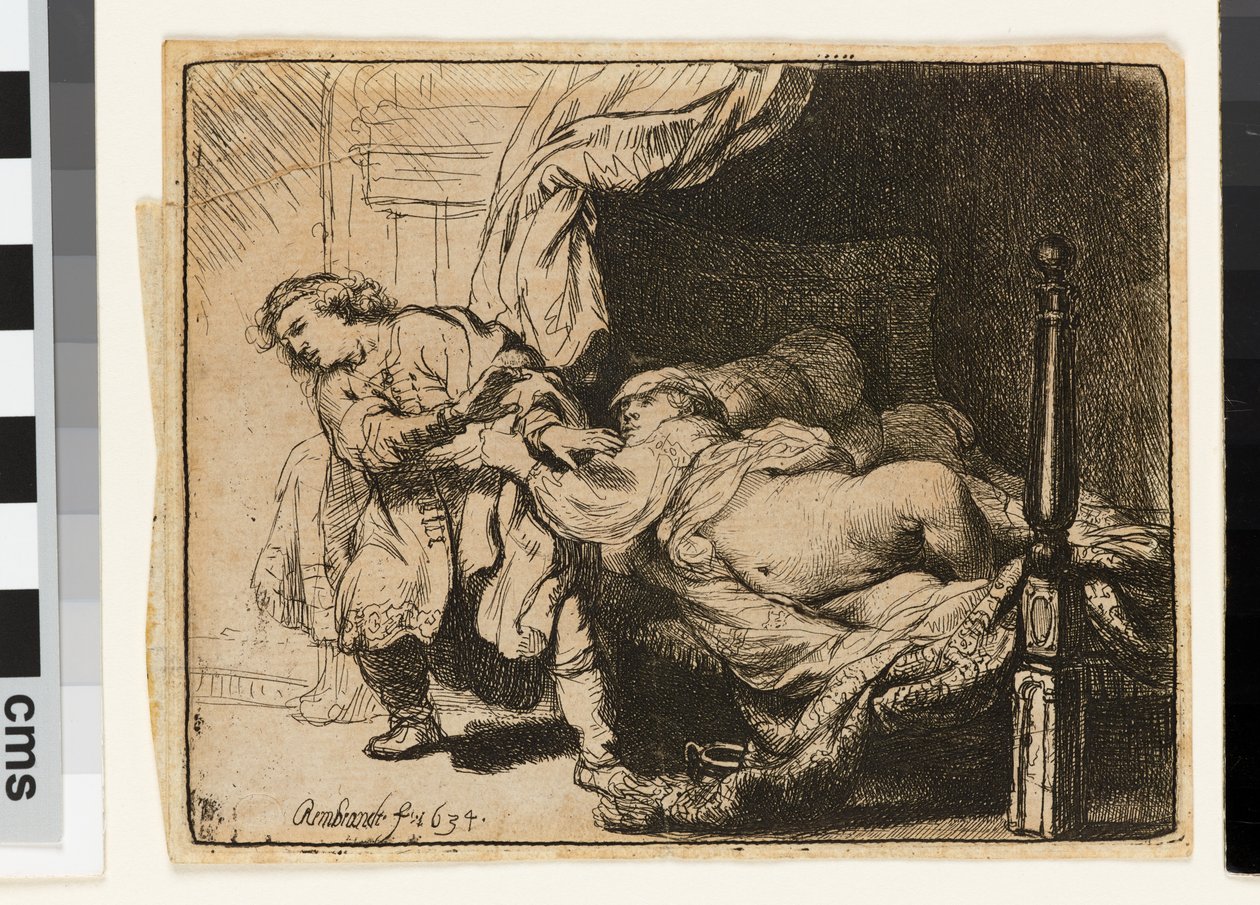 Joseph et la femme de Potiphar - Rembrandt van Rijn