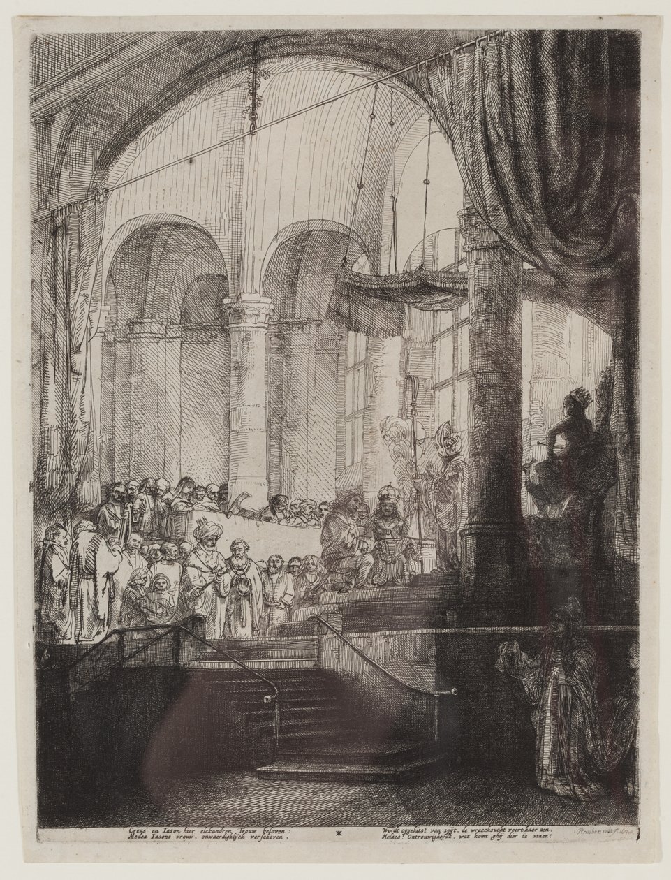 Médée : ou le mariage de Jason et Créuse - Rembrandt van Rijn