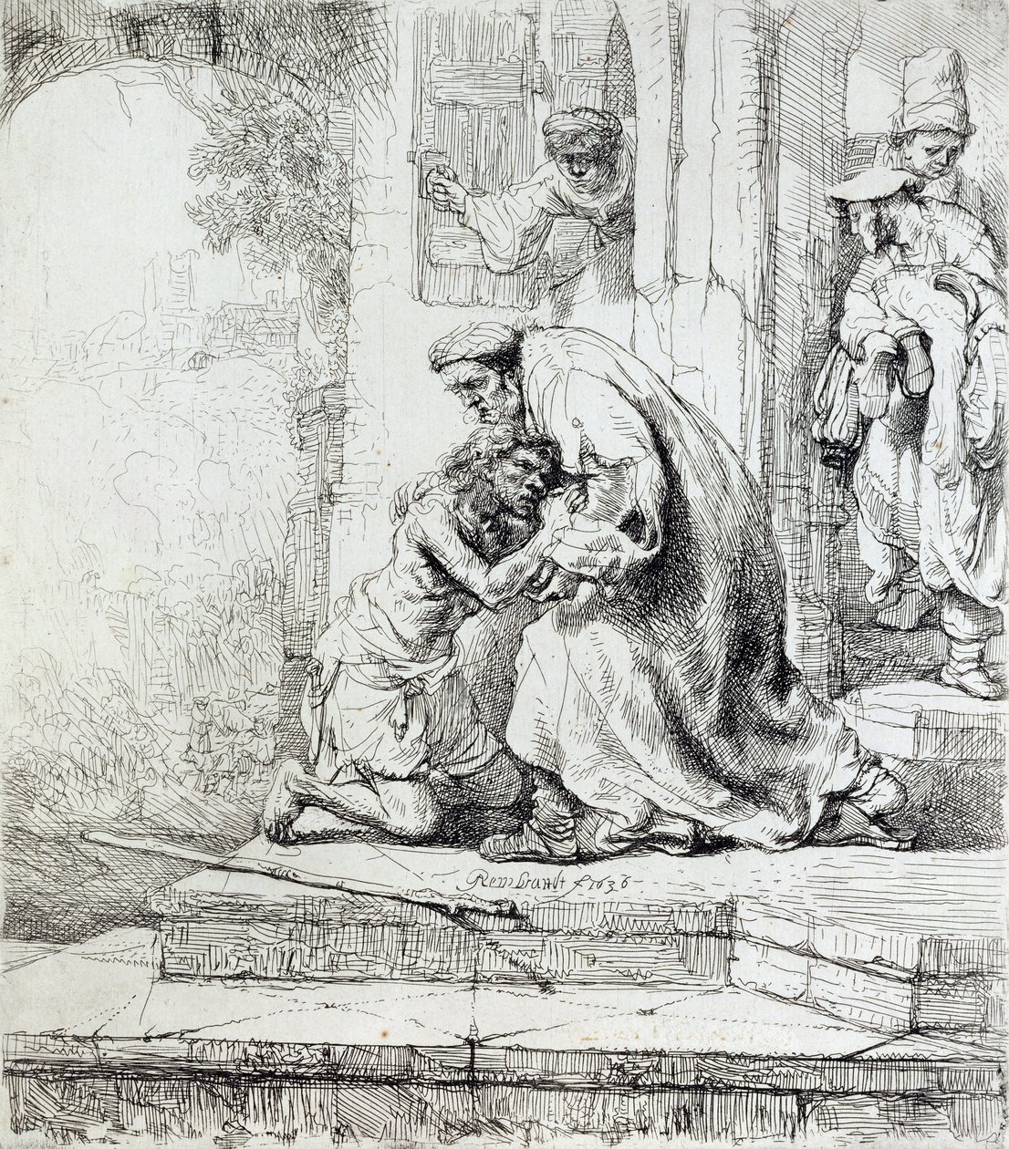 Retour du fils prodigue - Rembrandt van Rijn