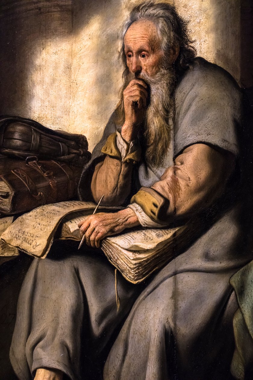 Saint Paul en prison - Rembrandt Harmensz. van Rijn
