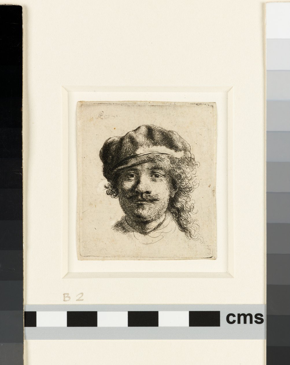 Autoportrait portant un bonnet mou, vers 1634 - Rembrandt van Rijn