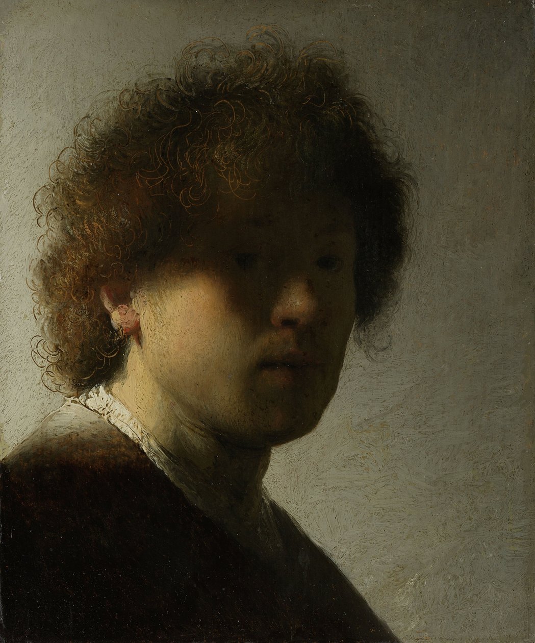 Autoportrait en jeune homme, c.1628 - Rembrandt van Rijn