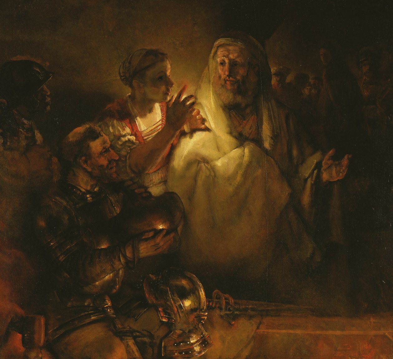 Le Renoncement de Saint Pierre - Rembrandt van Rijn