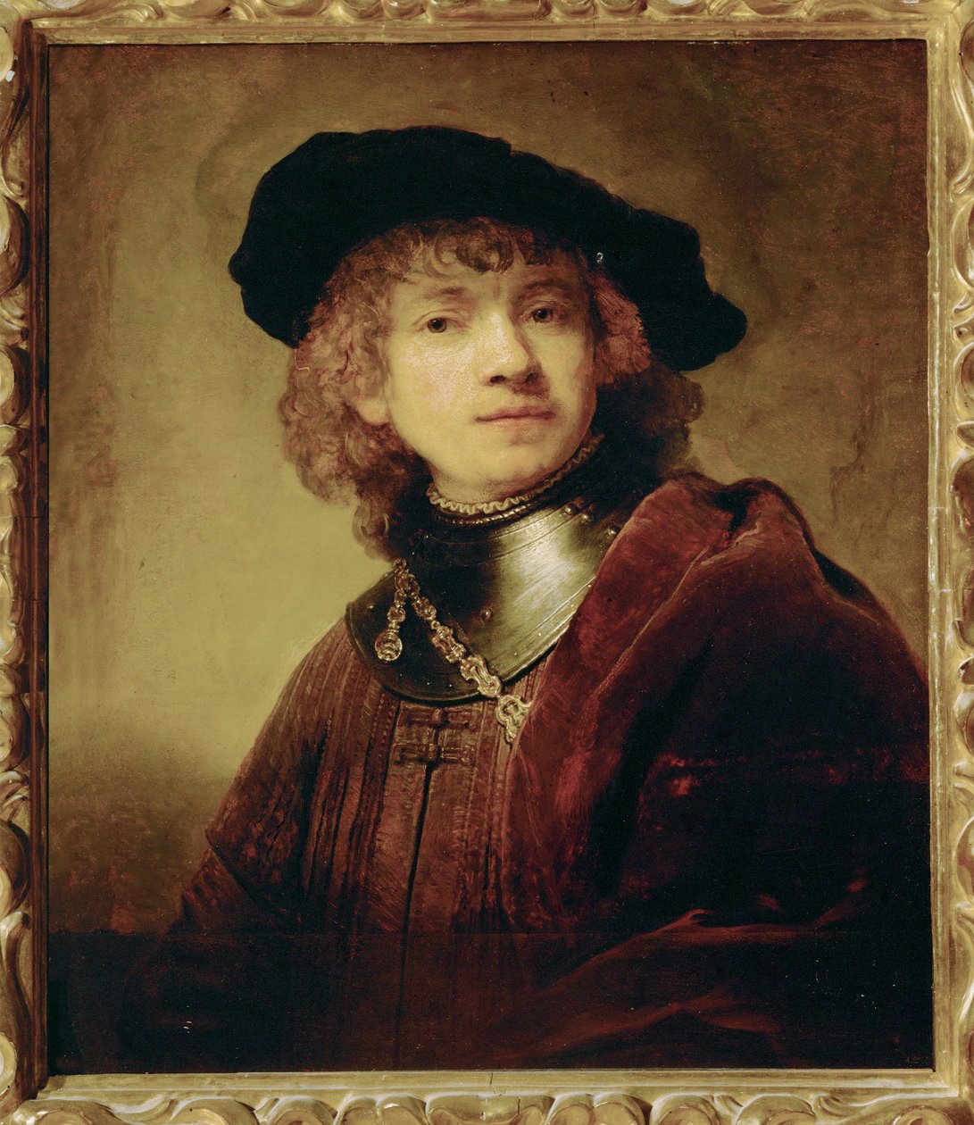 Autoportrait juvénile - Rembrandt Harmensz. van Rijn